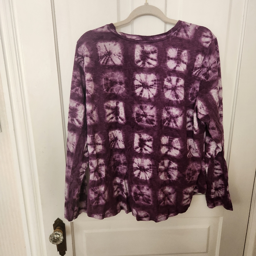 Sonoma everyday long sleeve tee, women's XXL